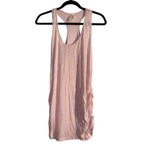 Loveappella Womens Pink Racerback Tank Top Medium